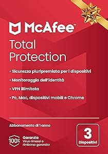 Mcafee Total Protection Dispositivi Software Antivirus Per