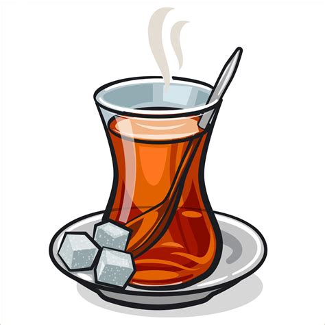 Turkish Traditional Tea 5073653 Vector Art At Vecteezy