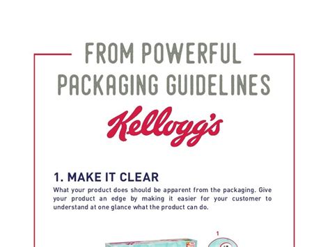 PACKAGING GUIDELINES