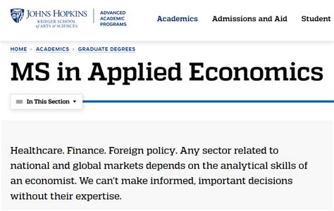 美研选校：约翰霍普金斯大学应用经济学硕士深度解析 知乎