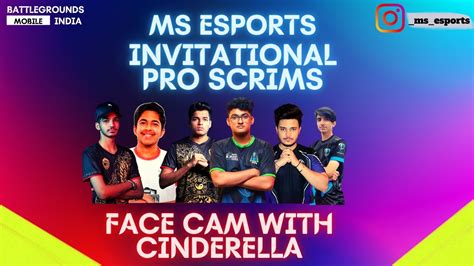 MS ESPORTS IVITATIONALPRO SCRIMS WITH GIRL CASTER CINDERELLA GODLIKE