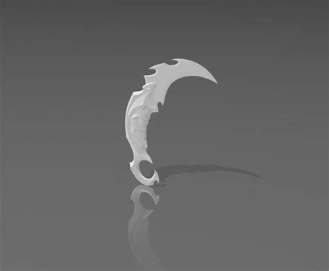 Reaver Karambit D Model D Printable Cgtrader