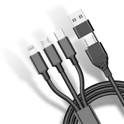 Fast-Charging Cable - Lightning, USB-C, Micro-USB – UK-TECHNOLOGY