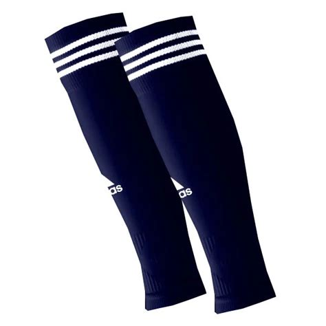 Adidas Alphaskin Sleeve Sock Navy White Soccer Wearhouse