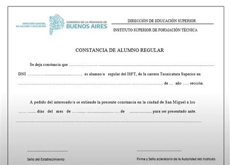 Certificado De Alumno Regular Online Informaci N Coop La Lonja