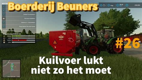 Hoe Werkt Dat Kuilvoer FS22 Back Roads Country Bij Boerderij Beuners