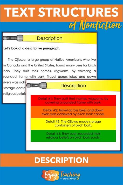 How to Teach Text Structures - 5 Types of Informational Text