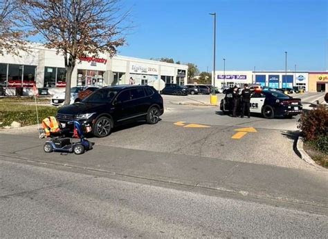 Mobility Scooter Driver Suffers Injuries In Sarnia Collision