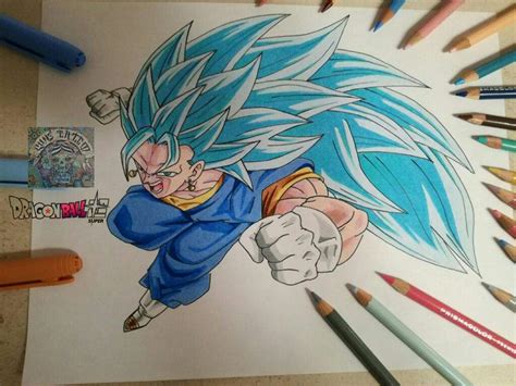 El De Hoy Vegito Ssj Dios Azul Dibujarte Amino