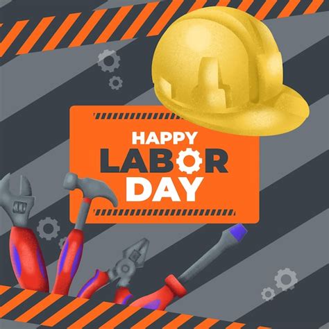 Premium Vector Happy Labor Day Banner Design Template Vector Illustration