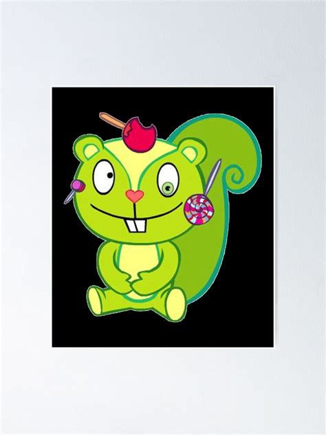 Nutty Happy Tree Friends Poster For Sale By Otakuemporium Redbubble