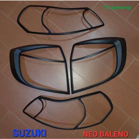 Jual Paket Garnish Cover Lampu Depan Belakang Suzuki Neo Baleno