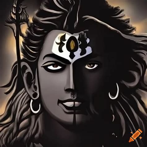 Lord Shiva Angry Face