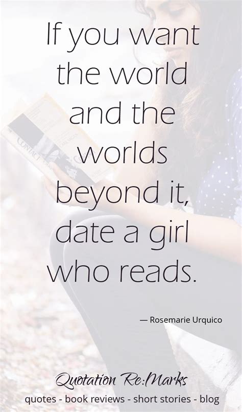 a woman sitting on the ground reading a book with a quote above her that says, if