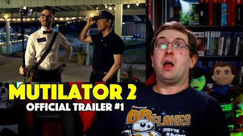 REACTION Mutilator 2 Official Trailer Terry Kiser Movie 2023 YouTube