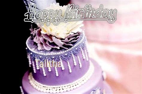 Happy Birthday Talitha Song With Cake Images