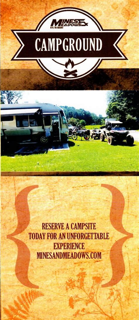 Mines & Meadows Campground - ATV/RV Resort - Getaways On Display