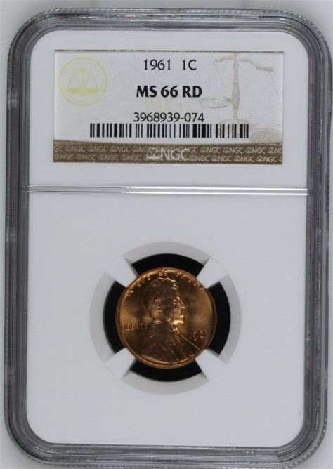 C Rd Lincoln Memorial One Cent Ngc Ms Rd Ebay