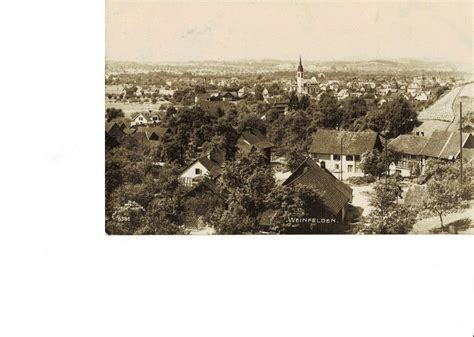 WEINFELDEN TG Gel 1922 Kaufen Auf Ricardo