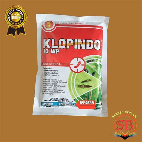 Jual Insektisida Klopindo Wp Gram Bahan Aktif Imidakloprid