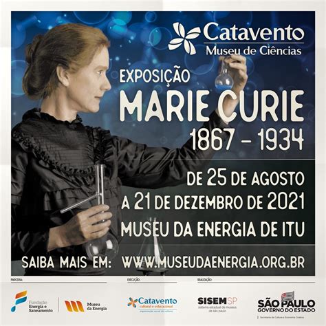 Museu Catavento inaugura exposição sobre a cientista Maria Curie nesta