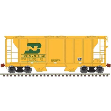 Spur H0 Atlas Ps 2 2 Bay Covered Hopper Burlington Northern