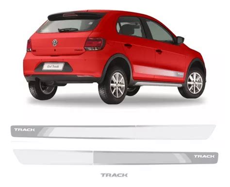 Adesivo Faixa Lateral Volkswagen Gol Track Completo Parcelamento