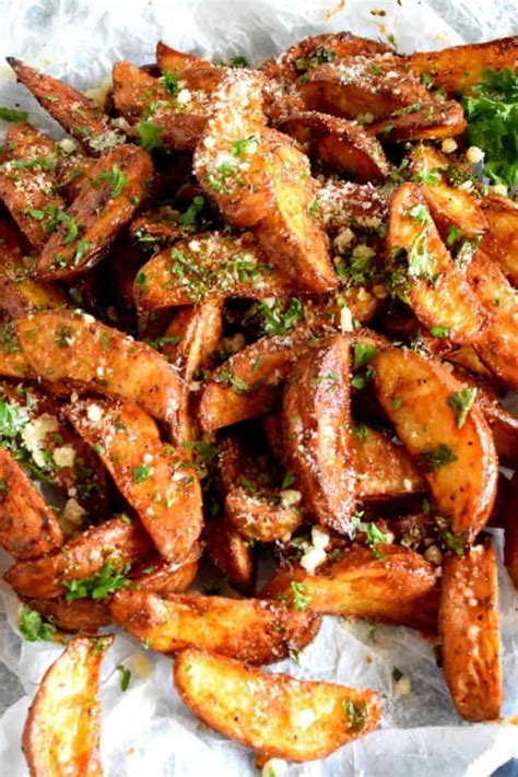 Paprika And Parmesan Potato Wedges Lord Byron S Kitchen