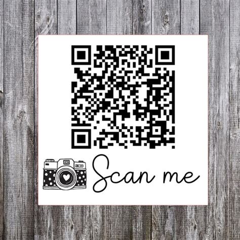 Qr Code Stickers Personalized Stickers Custom Qr Stickers Etsy