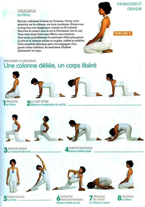 Séance De Yoga Pour Délier La Colonne Vertébrale Yoga Bewegungen Pose