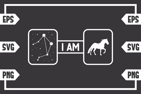 Libra Star Sign and Horse Graphic by Mahak Arts · Creative Fabrica