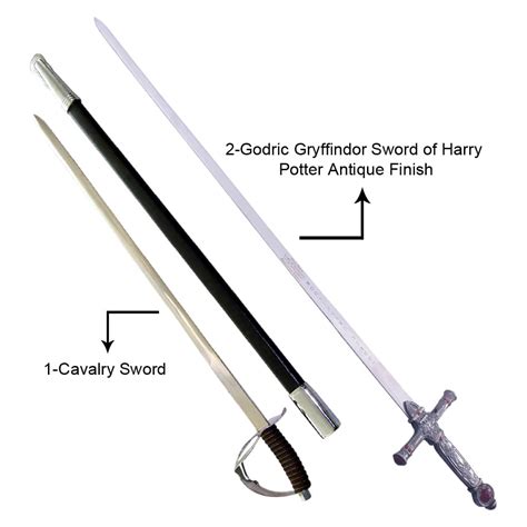 Civil War Inspired Cavalry Sword & Godric Gryffindor Sword - SwordsKingdom