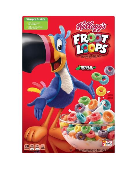 Kelloggs Froot Loops Usa 10 1oz 286g