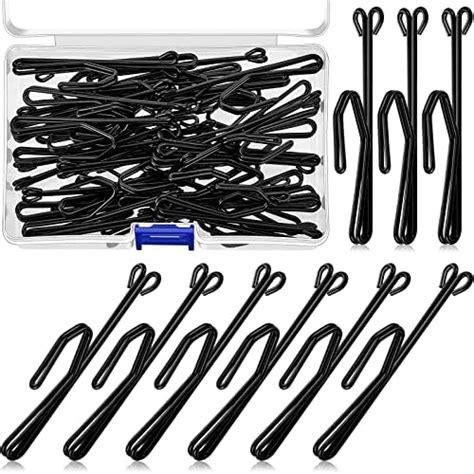 58 Pack Metal Curtain Hooks Pin On Drapery Hooks 12 By 1