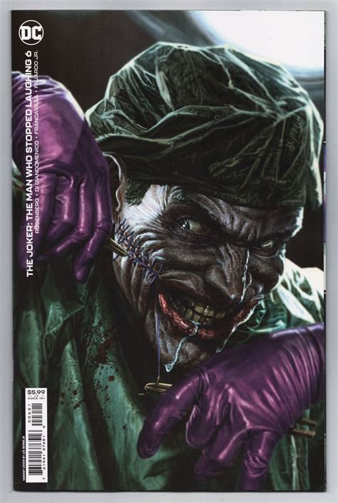 Joker Man Who Stopped Laughing 6 Cvr B Lee Bermejo Variant DC 2023