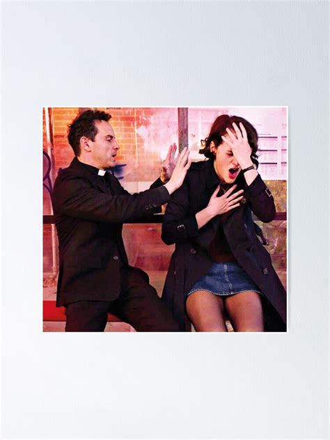 Fleabag Hot Priest Meme Poster For Sale By Ocd Dot Redbubble