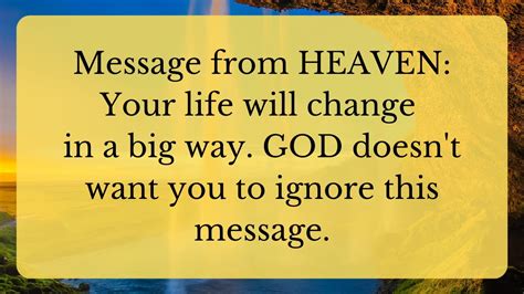 Message Fom Heavengod Doesnt Want You To Ignore This Message God