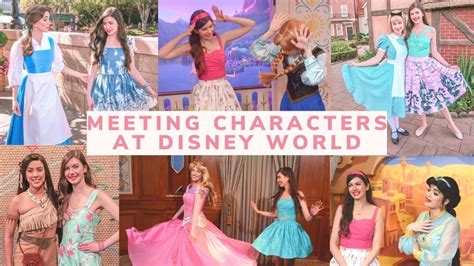 Meeting 14 Princesses And Characters At Disney World Best And Funniest