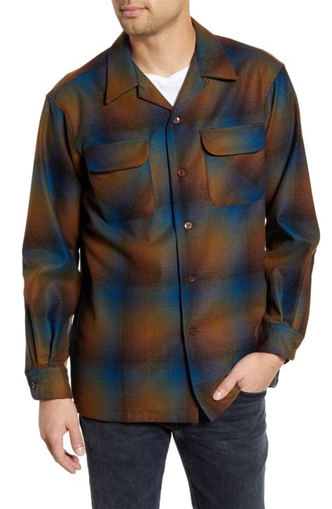 Pendleton Board Wool Flannel Shirt Nordstrom