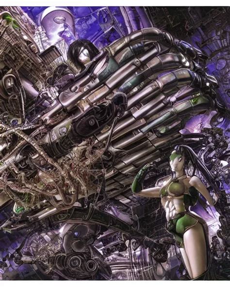 Matrix By Masamune Shirow Biomechanical K Hyper Stable Diffusion