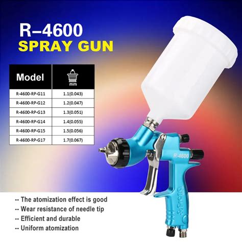 Prona R Power Gravity Feed Spray Gun Pistola Rociadora Automotriz