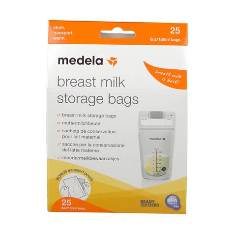 Medela Sachets De Conservation Pour Lait Maternel 25 Pc S Redcare