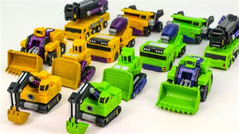 Orange And Green Colors Transformers Construction Sd Mini Devastator