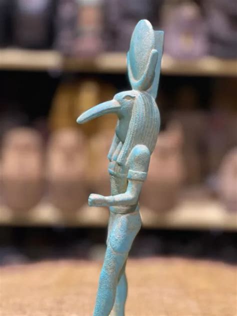 Ancient Egyptian Thoth Statue God Of Moon Egyptian God Of Wisdom