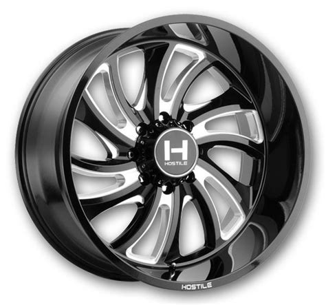 Hostile Wheels H118 Demon 6lug Blade Cut