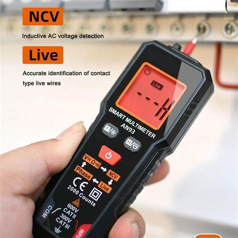 Mlwws Automatic Digital Multimeter 2024 Digital Multimeter Smart Measurement Automatic Range