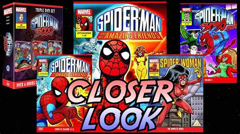 Closer Look 80s Spider Man Animated Series Uk Dvds Youtube