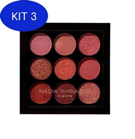 Kit Paleta De Sombras N Dia Tambasco By Oc Ane To Go Nude Paleta De