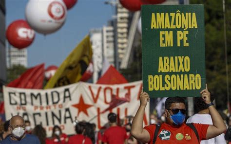 Galeria Brasileiros Voltam S Ruas Para Pedir Impeachment De Bolsonaro