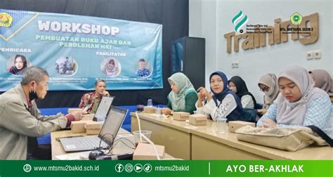 Guru Mts Miftahul Ulum 2 Ikuti Workshop Pembuatan Bahan Ajar Ips Dan Perolehan Hki Di Unej